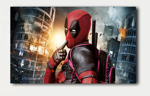 Single Canvas Print (Size 1) - Deadpool