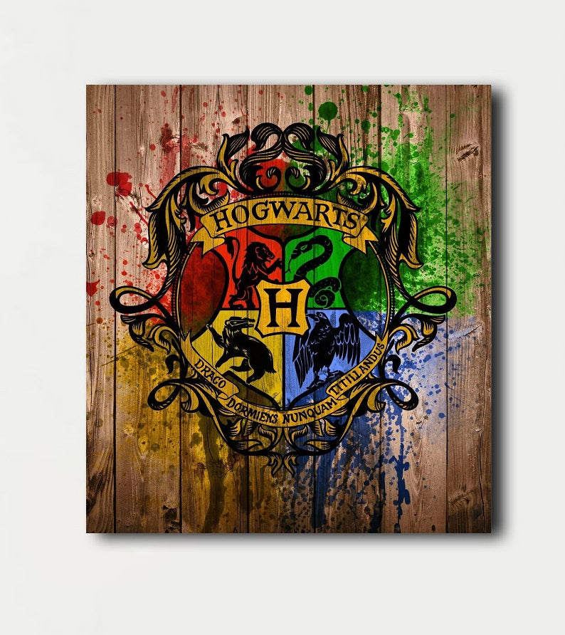 Mix n Match Canvas Prints - Harry Potter - Houses