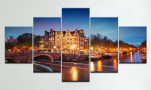 Load image into Gallery viewer, Set of 5 Canvas Prints - Amsterdam
