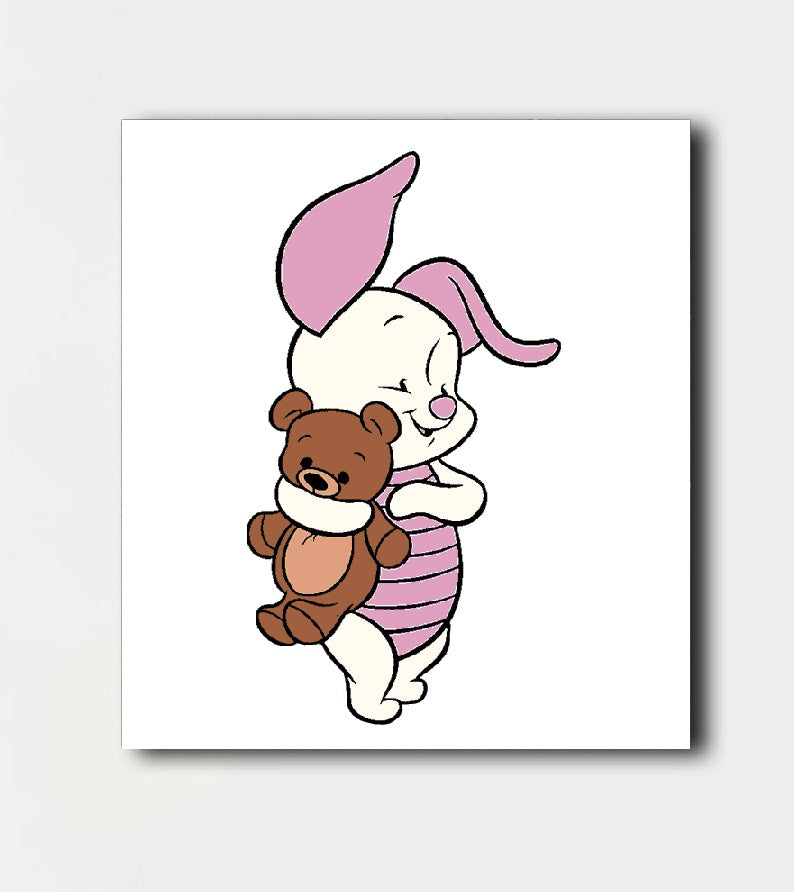 Mix n Match Canvas Prints - Pooh Babies - Piglet