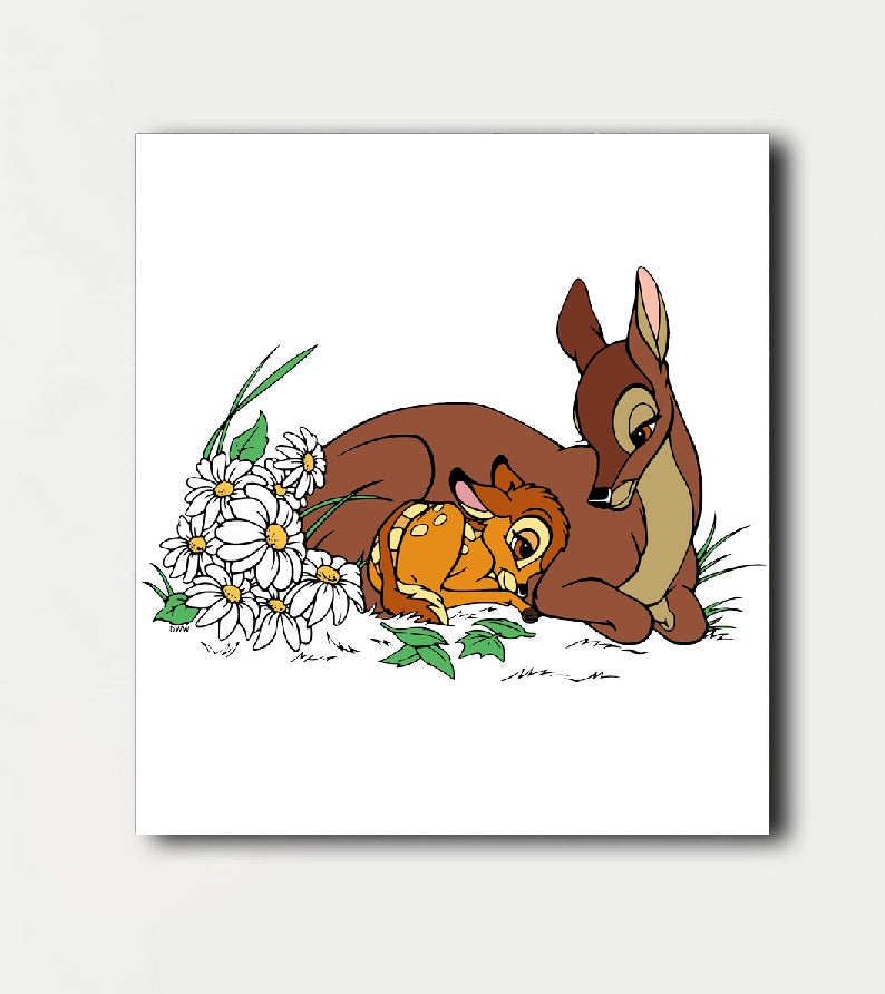 Mix n Match Canvas Prints - Bambi & Mother