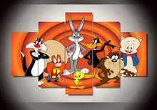 Load image into Gallery viewer, Set of 5 Canvas Prints - Looney Tunes
