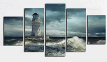 Load image into Gallery viewer, Set of 5 Canvas Prints - Lighthouse
