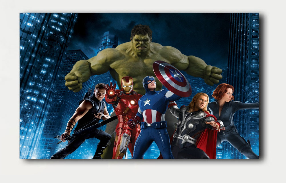 Single Canvas Print (Size 1) - Marvel Avengers