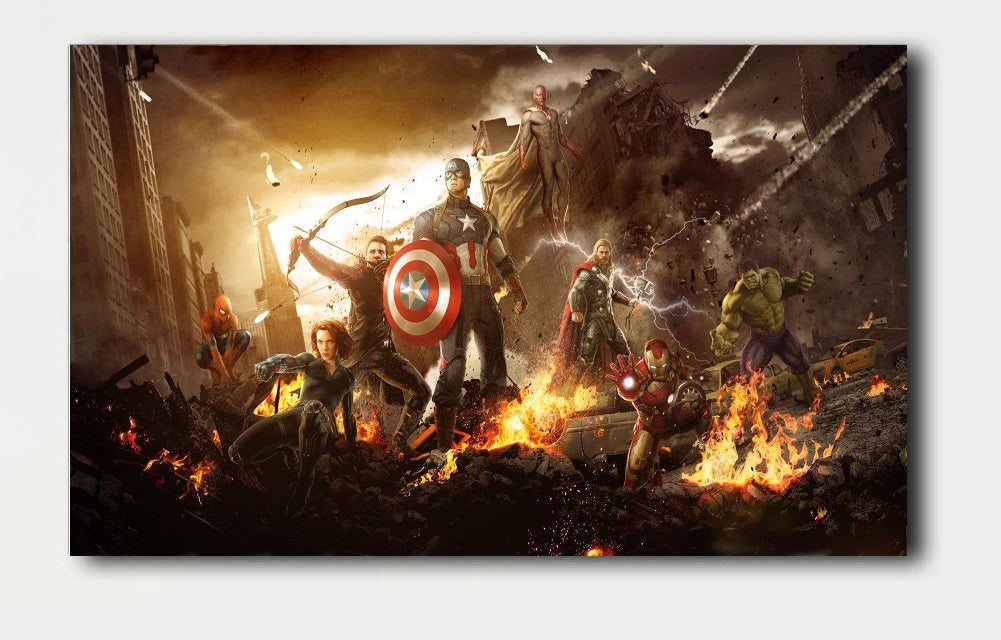 Single Canvas Print (Size 1) - Marvel Avengers