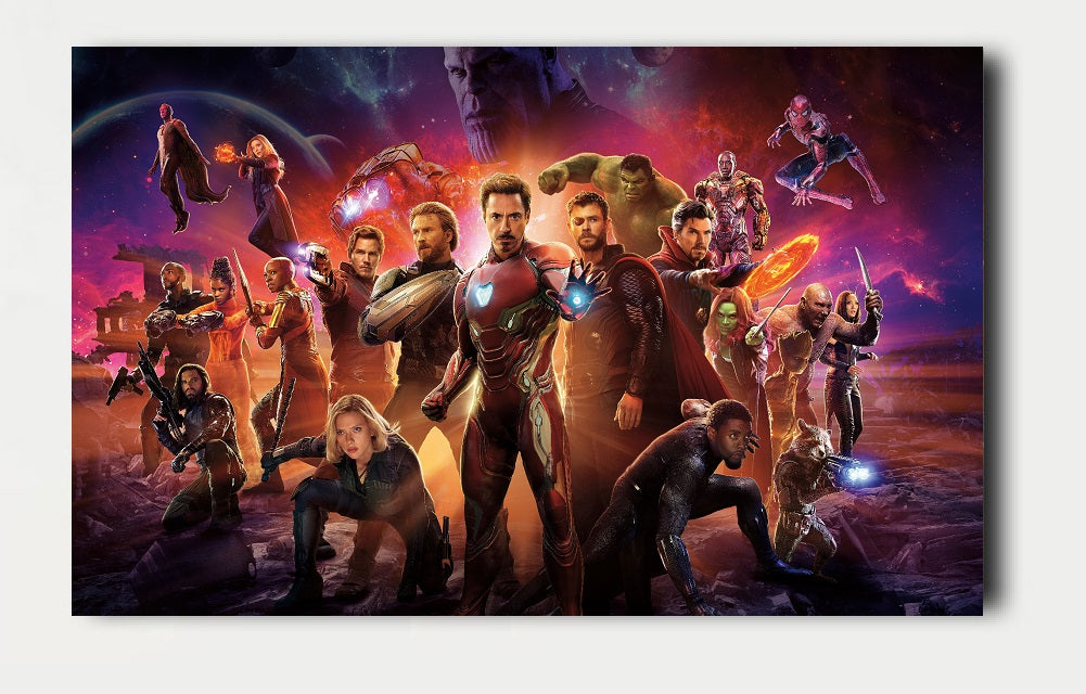 Single Canvas Print (Size 1) - Marvel End Game