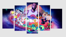 Load image into Gallery viewer, Set of 5 Canvas Prints - Space Jam 2
