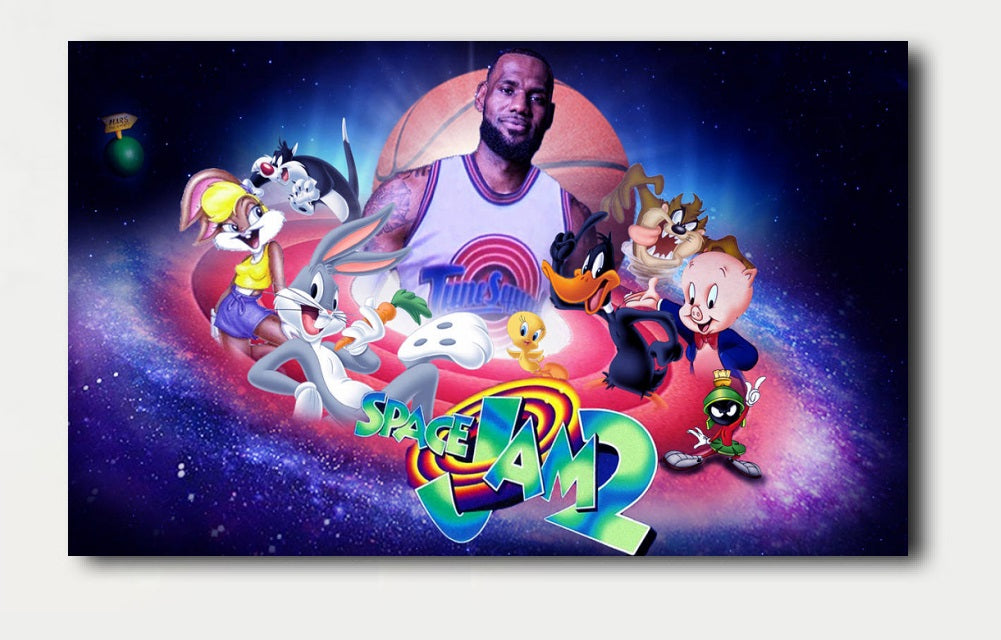 Single Canvas Print (Size 1) - Space Jam 2 - Tune Squad