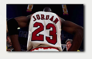 Single Canvas Print (Size 1) - Michael Jordan Uniform