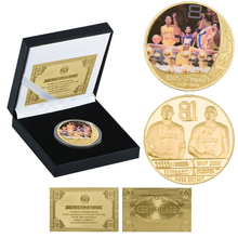 Load image into Gallery viewer, NBA Basketball Legend Gold Plated Coin Sets with Coin Holder - Kobe Bryant
