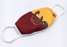 Load image into Gallery viewer, Top Quality Washable Reusable NBA Teams Fabric Face Mask - with filter pocket #Price includes Express Post Delivery #
