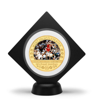 Load image into Gallery viewer, NBA Basketball Legend Gold Plated Coin Sets with Coin Holder - Michael Jordan
