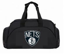 Load image into Gallery viewer, NBA Team Logo Large Heavy Duty Travel Duffle Bag
