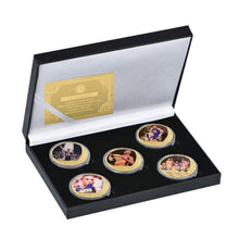 Load image into Gallery viewer, NBA Basketball Legend Gold Plated Coin Sets with Coin Holder - Kobe Bryant
