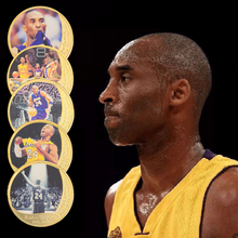 Load image into Gallery viewer, NBA Basketball Legend Gold Plated Coin Sets with Coin Holder - Kobe Bryant
