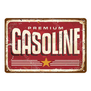 Retro Tin Sign - Garage - 20cm x 30cm