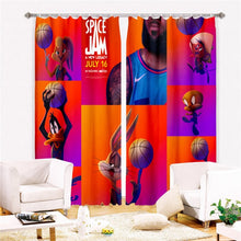 Load image into Gallery viewer, Space Jam A New Legacy Curtain for Bedroom / Games room - 3D Printing Blackout
