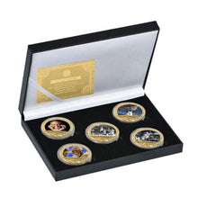 Load image into Gallery viewer, NBA Basketball Legend Gold Plated Coin Sets with Coin Holder - Bill Russell
